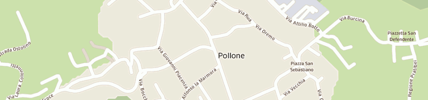 Mappa della impresa associazione sportiva pollone calcio a POLLONE