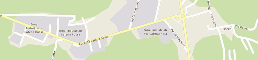 Mappa della impresa piero mollo e c sas a GUARENE