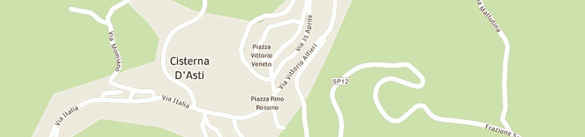 Mappa della impresa cassa di risparmio di asti spa a CISTERNA D ASTI