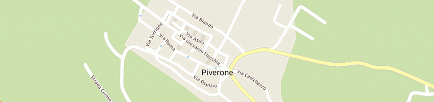 Mappa della impresa angelini fausto a PIVERONE