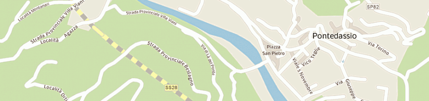Mappa della impresa cartosac di franca rosanna e c snc a PONTEDASSIO