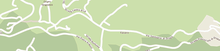 Mappa della impresa associazione soggiorno anziani favaro a BIELLA