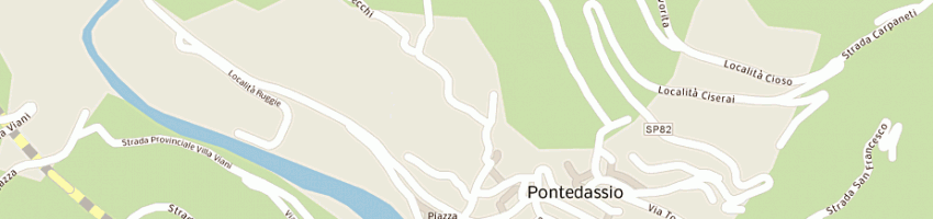 Mappa della impresa michelis carlo a PONTEDASSIO