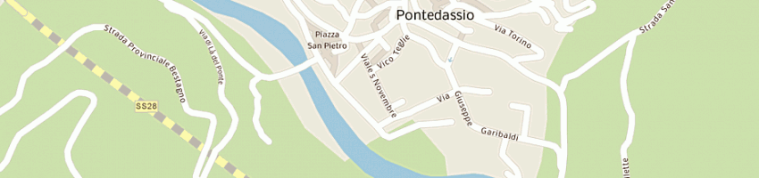 Mappa della impresa siffredi giorgio a PONTEDASSIO