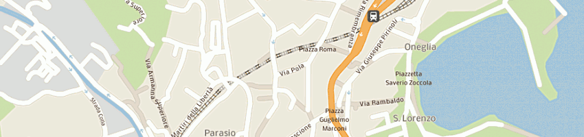 Mappa della impresa primon gustavo a IMPERIA
