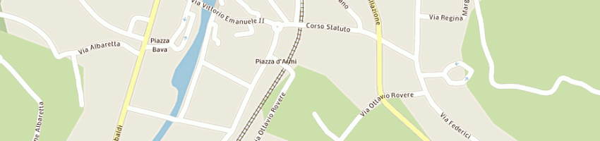 Mappa della impresa berrone mario a GARESSIO