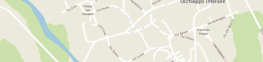 Mappa della impresa bora massimo a OCCHIEPPO INFERIORE