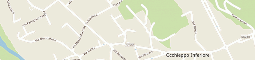 Mappa della impresa mosca maurizio a OCCHIEPPO INFERIORE
