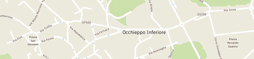 Mappa della impresa bonnell sas a OCCHIEPPO INFERIORE