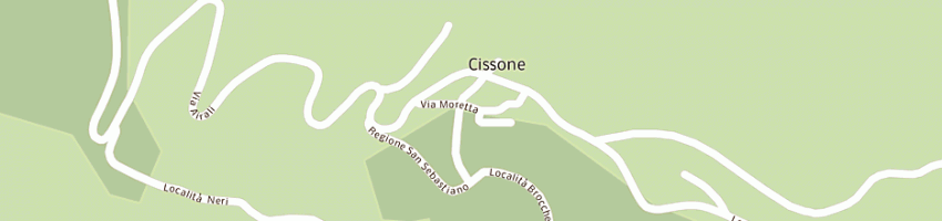 Mappa della impresa peisino adriano a CISSONE