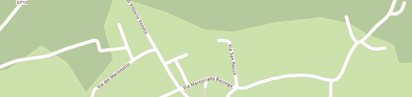 Mappa della impresa pro loco a CANTARANA