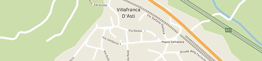 Mappa della impresa primiano sas di primiano michele e c a VILLAFRANCA D ASTI