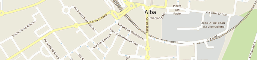 Mappa della impresa creative sas di la porta angelo e c a ALBA