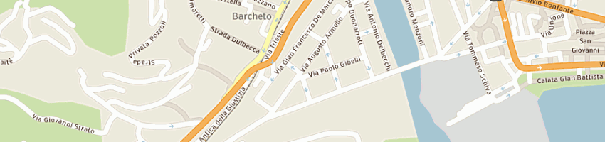 Mappa della impresa zoo planet di vitale franco a IMPERIA