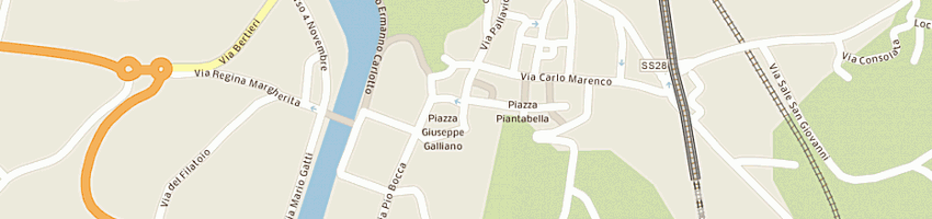 Mappa della impresa molinengo daniela a CEVA