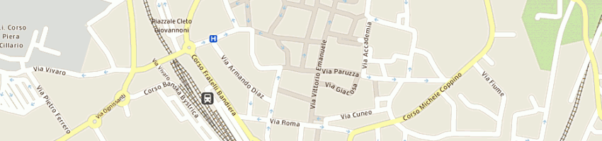 Mappa della impresa d'angelo vito a ALBA