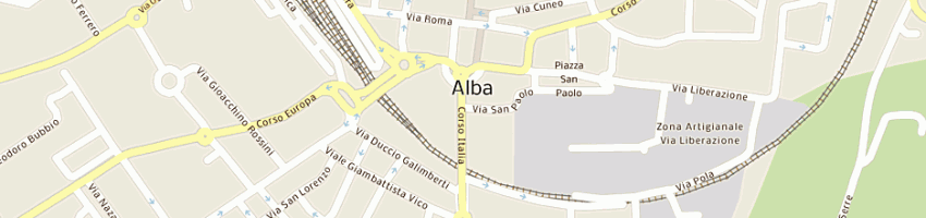 Mappa della impresa bottazzi mauro a ALBA