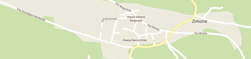 Mappa della impresa farmacia dr elena gallina a ZIMONE