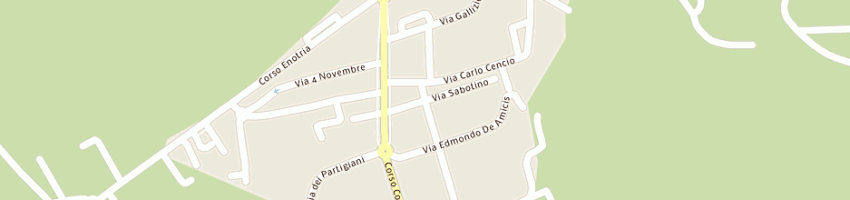 Mappa della impresa pizzeria serenella a ALBA