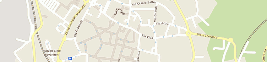 Mappa della impresa sovim immobiliare a ALBA