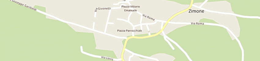 Mappa della impresa givone alfio a ZIMONE