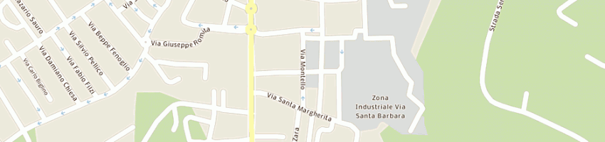 Mappa della impresa canavero renato e c (snc) a ALBA