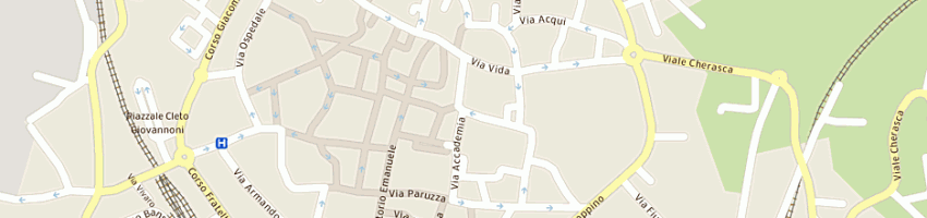 Mappa della impresa samarcanda di cocino donatella a ALBA