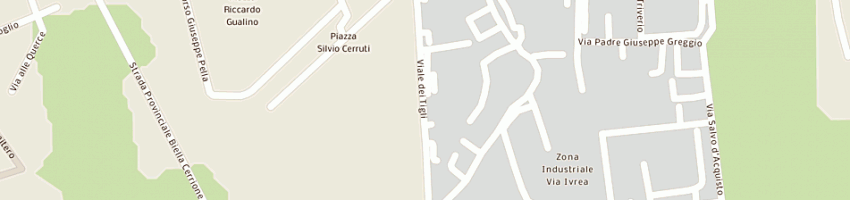 Mappa della impresa canegallo leo a BIELLA