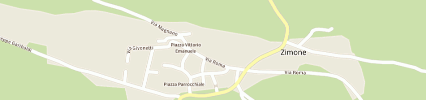 Mappa della impresa puccio franco a ZIMONE