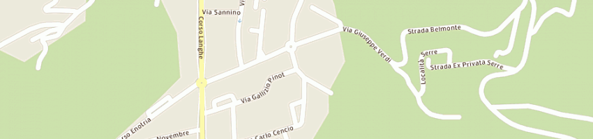 Mappa della impresa studio tibaldi snc di tibaldi claudio e c a ALBA