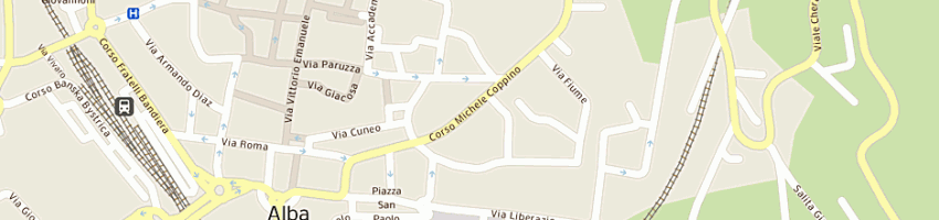 Mappa della impresa solware consulting di cerruti flavio a ALBA
