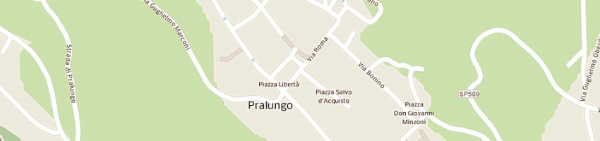 Mappa della impresa trattoria da giacomo a PRALUNGO