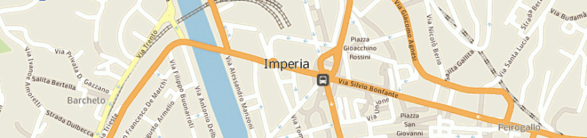 Mappa della impresa leo jeans srl a IMPERIA