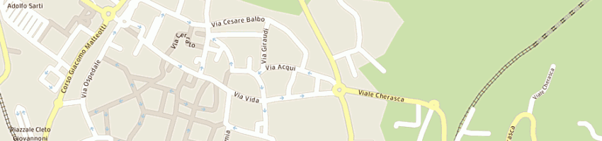 Mappa della impresa cosenza nicola a ALBA