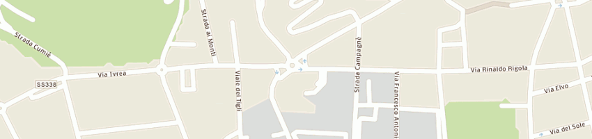 Mappa della impresa tecar srl a BIELLA