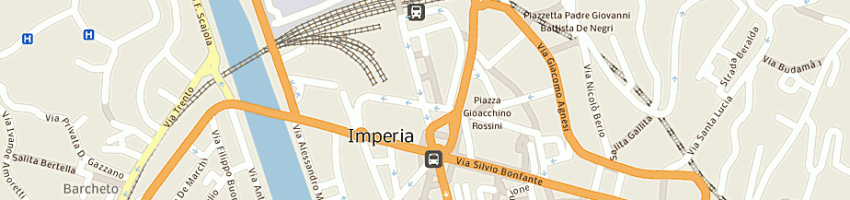 Mappa della impresa degl'innocenti franco assicurazioni e c sas a IMPERIA