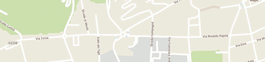 Mappa della impresa bar elizabeth a BIELLA