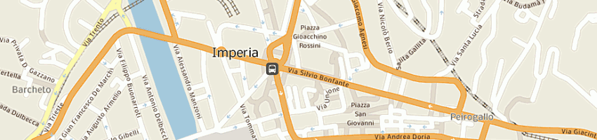 Mappa della impresa arimondo dr fabio a IMPERIA