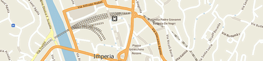 Mappa della impresa palma e c sas a IMPERIA