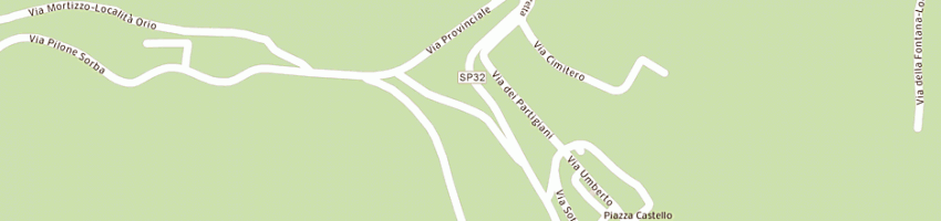 Mappa della impresa gelfresco snc a MONTELUPO ALBESE