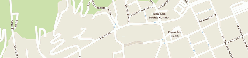 Mappa della impresa spin di cerrato marco a BIELLA