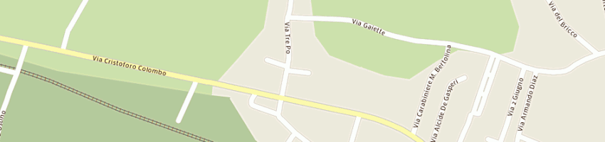 Mappa della impresa unicalcestruzzi spa a CAVAGNOLO
