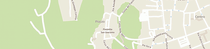 Mappa della impresa martinetto alessandra a BIELLA