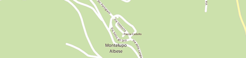 Mappa della impresa municipio di montelupo a MONTELUPO ALBESE