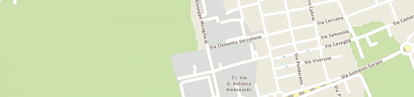 Mappa della impresa ocm recanzone srl a BIELLA