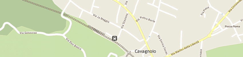 Mappa della impresa azienda usl n 7 a CAVAGNOLO