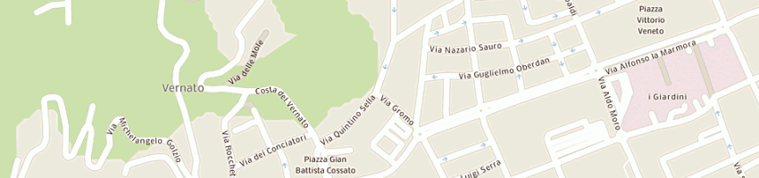 Mappa della impresa aba di avanzi antonella - sas a BIELLA