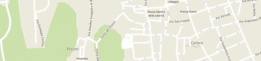 Mappa della impresa flowers pub - sas di cimmino tommaso e c a BIELLA
