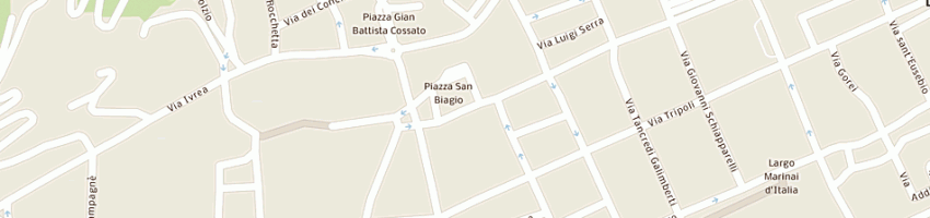 Mappa della impresa croce bianca biellese a BIELLA
