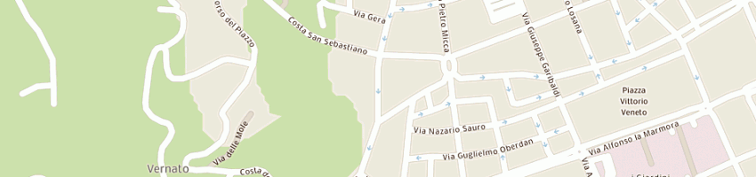 Mappa della impresa il borgo di francesco manasseri e c - sas a BIELLA